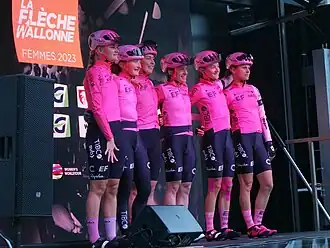 Start van de Waalse Pijl 2023