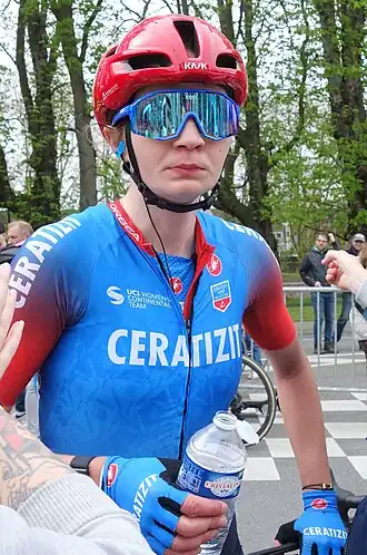 Nina Berton na Luik-Bastenaken-Luik 2023.