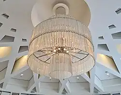 Detail plafond Feestzaal