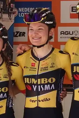 Van Agt bij het NK wielrennen 2023.