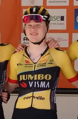 Nienke Veenhoven bij het NK op de weg in 2023