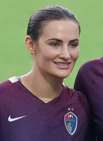 Fox bij North Carolina Courage in 2023