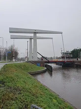 Schoorldammerbrug in december 2023