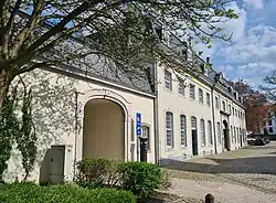 Westvleugel, westfaçade