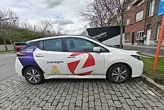 CoopStroom-deelwagen uit Zwevegem