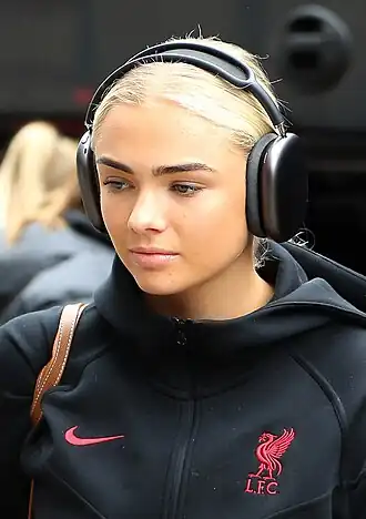 Lundgaard bij Liverpool LFC in 2024