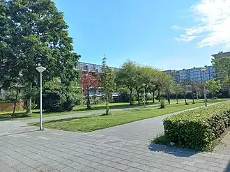 Idyllisch deel van Banneplein (augustus 2024)