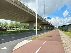 Basisweg nabij de Isarweg (juli 2024)