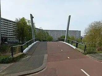 Brug 1093 voor flat Grubbehoeve (april 2024)