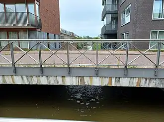 Brug 1793 gezien vanaf brug 2471 (juni 2024)