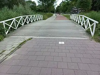 Achter de brug J.H. van Heekweg (juni 2024)