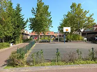 Overzicht Distelplein (augustus 2024)