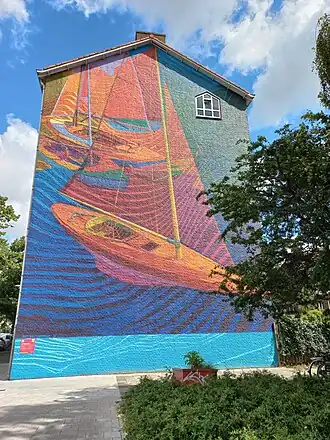 Drie zeilschepen (juli 2024)