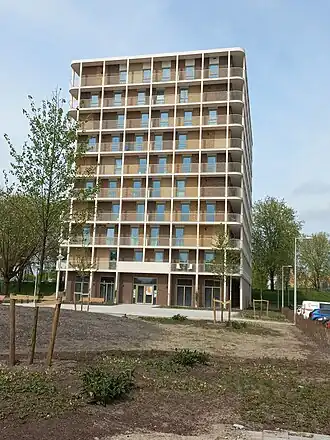 Dambord van Egoli-toren (april 2024)