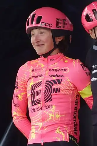 Vallieres bij de Waalse Pijl 2024.