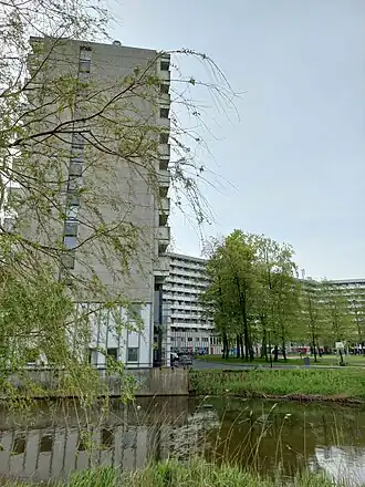 Grubbehoeve gezien vanuit Nieuw-Grunder (april 2024)