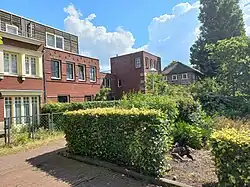 Plantsoen en bebouwing (juli 2024)