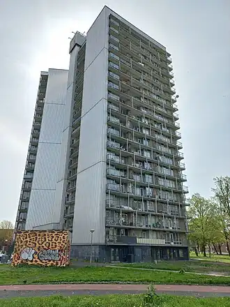 Kouwenoord met lamellen (april 2024)