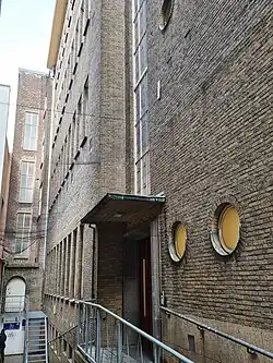 Grote Gracht 76a, zijgevel