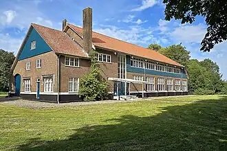 Het voormalige gemeenschapsgebouw (2024)