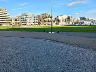 Grasveld van Overhoekspark (maart 2024)