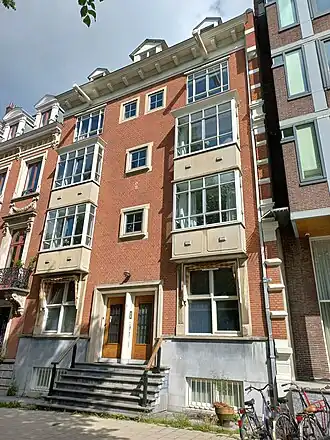 Sarphatistraat 13 in juni 2024
