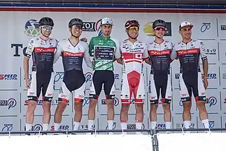 Tijdens de Ronde van Japan 2024