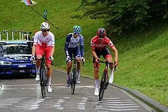 Arvanitou (m) bij de WK op de weg voor beloften, 2024.