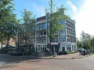 Zoutkeetsplein 1-7 met stukje Zoutkeetsgracht (augustus 2024)