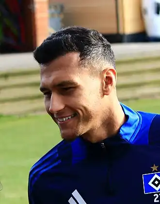 Davie Selke in 2025 met Hamburger SV