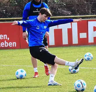 Knudsen met Holstein Kiel in 2025