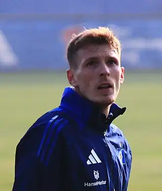 Sahiti in 2025 met Hamburger SV