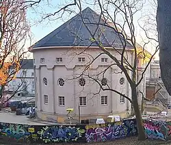 'Apsis', vanuit de Stadtgarten