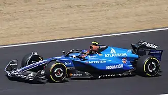 Carlos Sainz jr. tijdens VT1 van de GP van Japan
