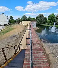 De Vijf Koppen vanaf de courtinemuur (2025)[noot 4]