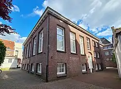 Binnenterrein, noordwesthoek