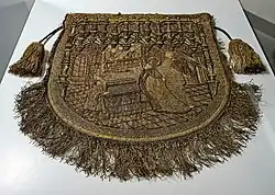 Koorkapschild (ca. 1525). Figuur links: proost Van Heemstede.