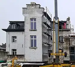 Oostgevel vanaf binnenplaats