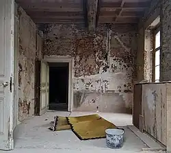 Interieur tijdens restauratie