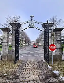 Toegangshek voorzijde