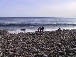 Rullesteinstrand, nationaal park Raet