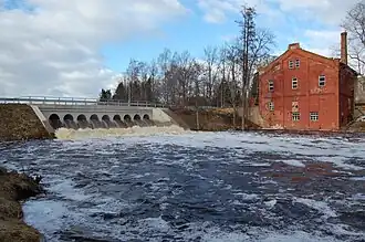 De historische papierfabriek van Räpina