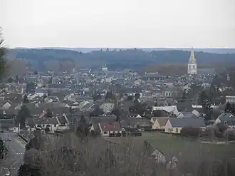 Gezicht op La Flèche