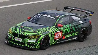 Steven Thomas op het Circuit de Spa-Francorchamps in 2022.