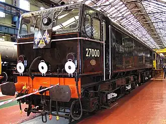 De 27000 in de oorspronkelijke zwarte kleurstelling