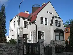 Villa van Max Jäger in Jablonec (1912)