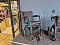 2 in 1 rollator en rolstoel
