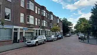 2e Louise de Colignystraat, gezien in de richting van de 3e Louise de Colignystraat