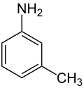 meta-Toluïdine of m-aminotolueen of m-methylaniline