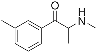 Structuurformule van 3MMC